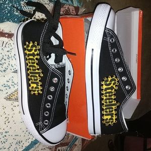 COMPASS BRAND NFL PITTSBURGH STEELERS BLING SHOES